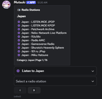 Welcome message preview